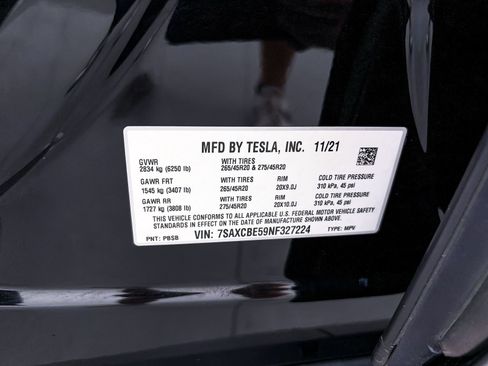 Used 2022 Tesla Model X AWD/4WD image 37
