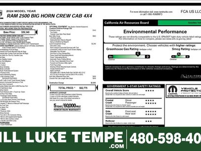 Used 2024 RAM 2500 Big Horn w/ Bed Utility Group