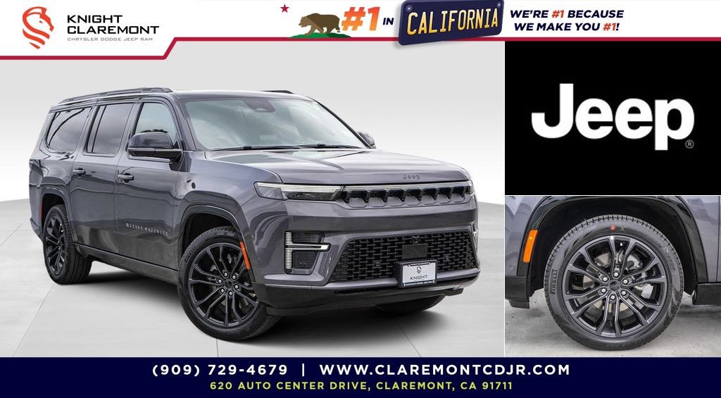 New 2026 Jeep Grand Wagoneer L Summit w/ Premium Group III AWD/4WD 360° Tour