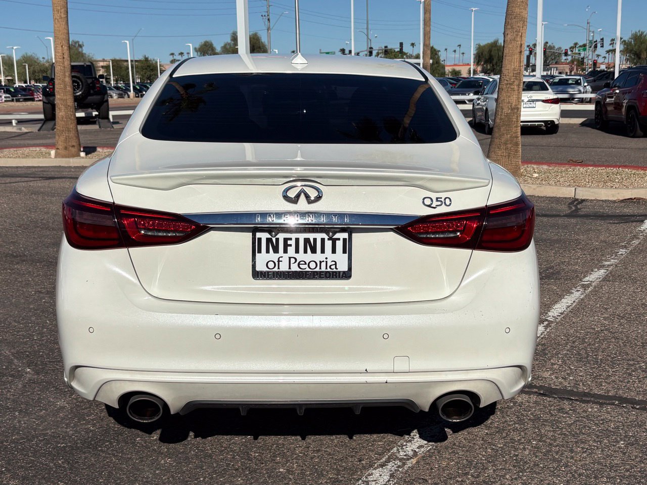 Used 2023 INFINITI Q50 Luxe w/ Cargo Package RWD image 5
