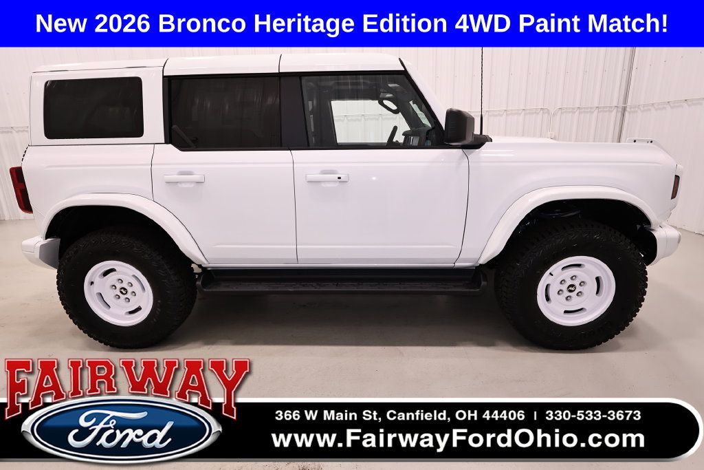 New 2026 Ford Bronco Heritage Edition AWD/4WD image 1