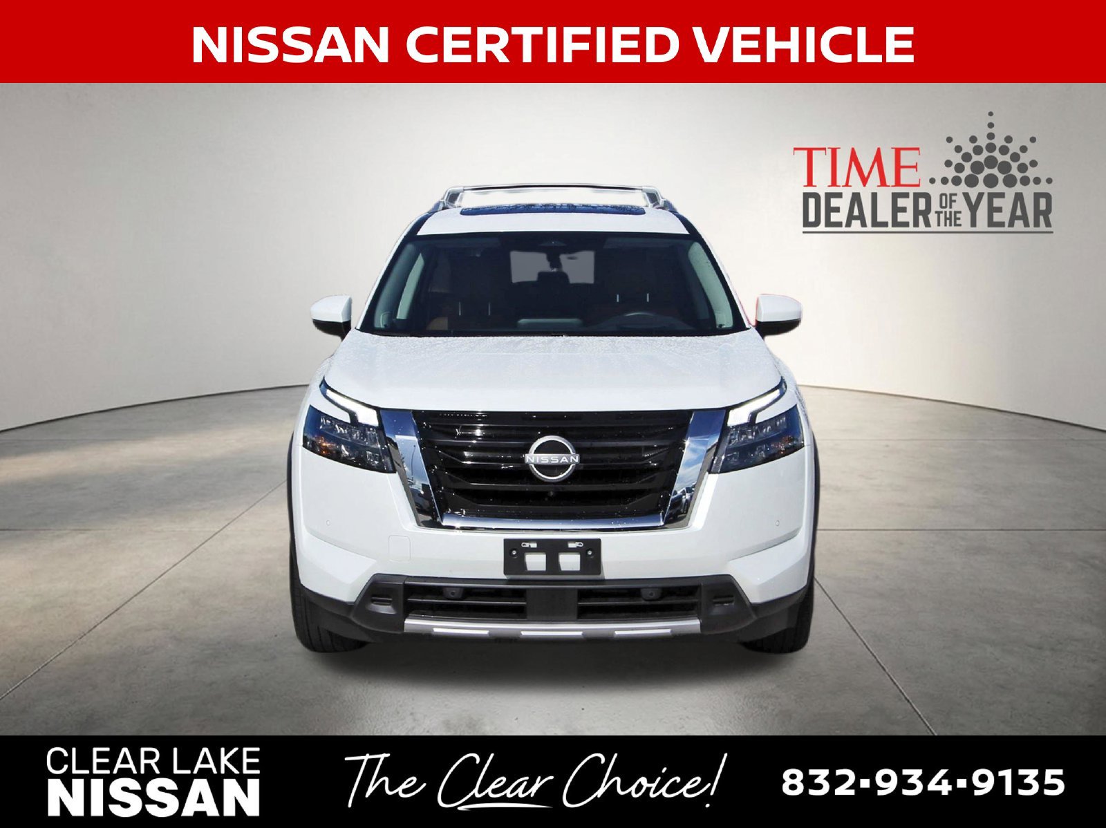 Certified 2025 Nissan Pathfinder Platinum w/ Cargo Package FWD image 3
