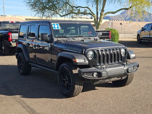 Used 2022 Jeep Wrangler Unlimited Sport image 3