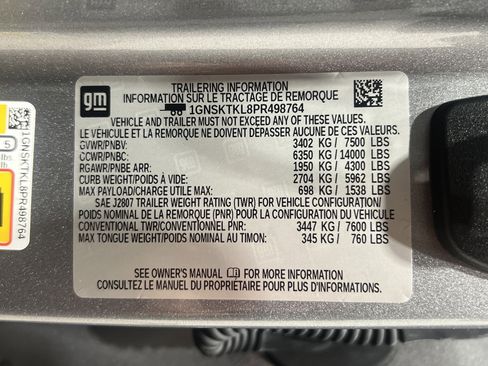 Used 2023 Chevrolet Tahoe High Country image 36