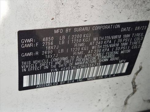 Used 2024 Subaru Outback Onyx Edition AWD/4WD image 13