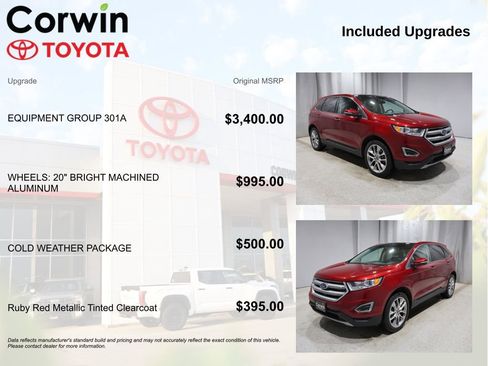 Used 2018 Ford Edge Titanium w/ Equipment Group 301A image 4