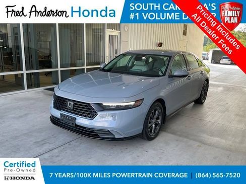 Certified 2025 Honda Accord EX-L image 1