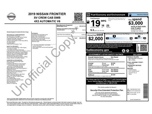 Used 2019 Nissan Frontier SV RWD image 20