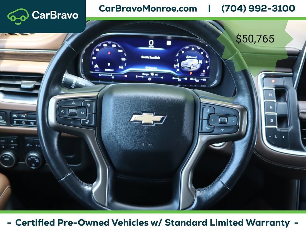 Certified 2022 Chevrolet Tahoe High Country AWD/4WD image 25