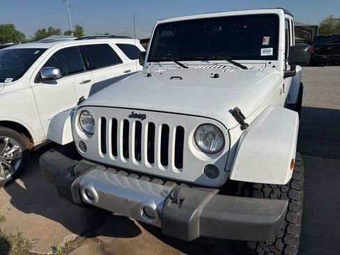 Used 2015 Jeep Wrangler Unlimited Sahara w/ Max Tow Package image 2