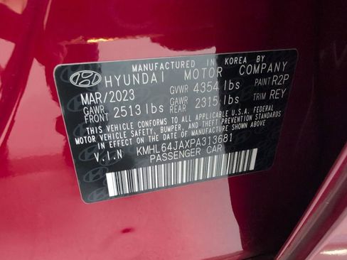 Certified 2023 Hyundai Sonata SEL FWD image 30