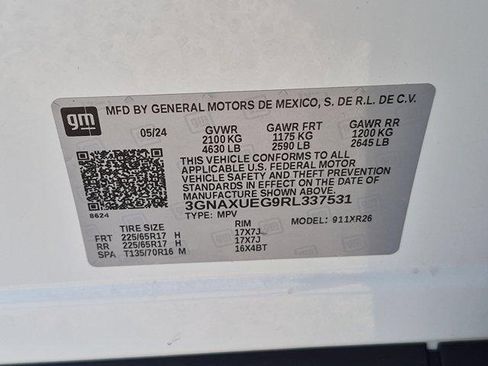 Certified 2024 Chevrolet Equinox LT AWD/4WD image 32