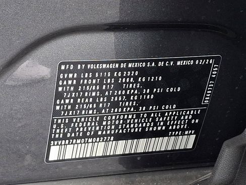 New 2026 Volkswagen Tiguan S AWD/4WD image 18