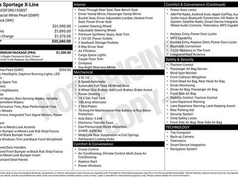 Used 2024 Kia Sportage X-Line w/ X-Line Premium Package AWD/4WD image 3