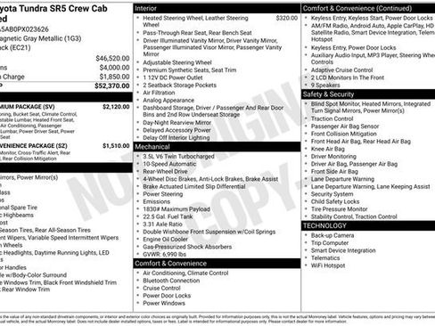 Used 2023 Toyota Tundra SR5 w/ SR5 Premium Package image 28