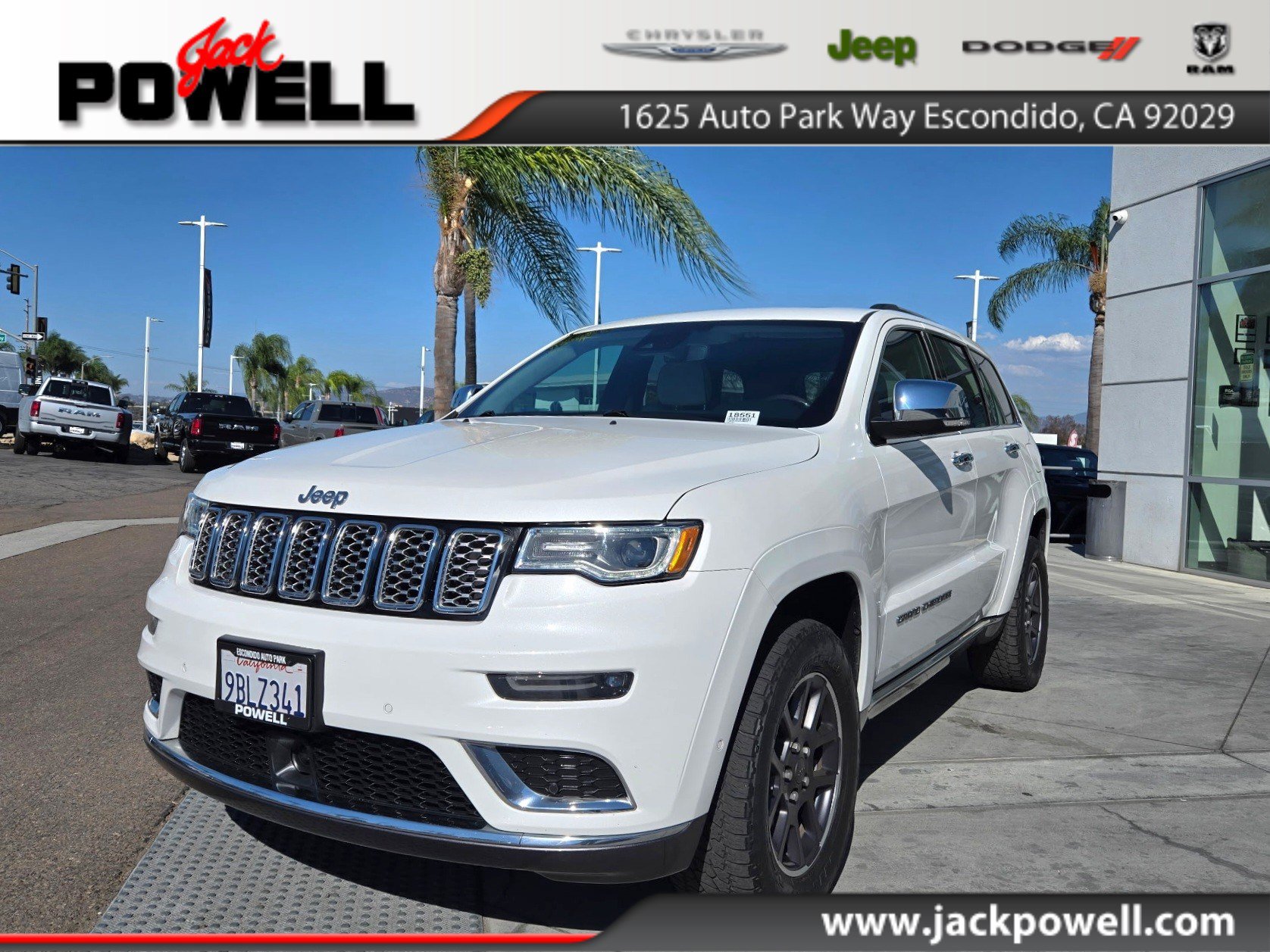 Certified 2021 Jeep Grand Cherokee Summit AWD/4WD image 1