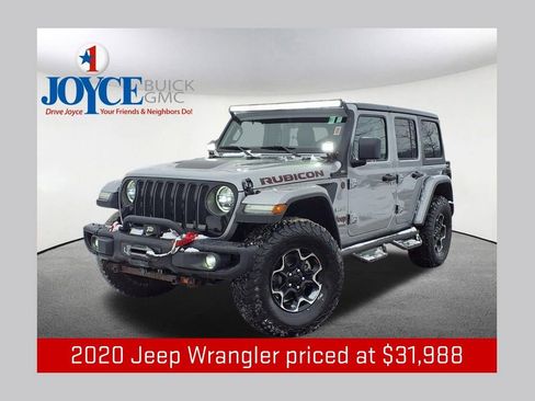 Used 2020 Jeep Wrangler Unlimited Rubicon w/ Quick Order Package 28Y Recon image 1