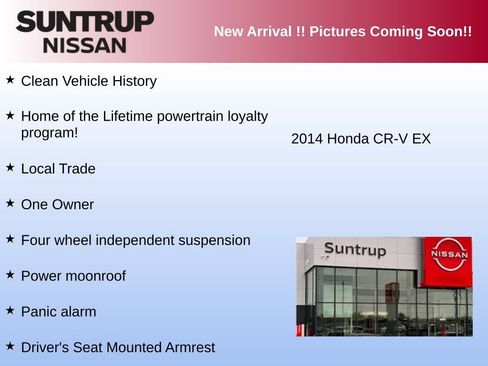 Used 2014 Honda CR-V EX image 2