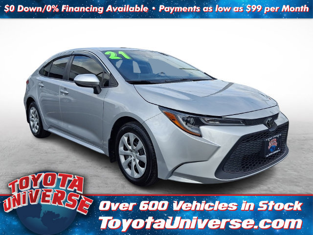 Used 2021 Toyota Corolla LE FWD image 1