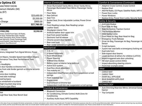 Used 2013 Kia Optima EX w/ Premium Pkg image 3