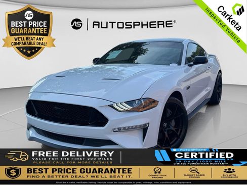 Used 2021 Ford Mustang GT Premium w/ Black Accent Package RWD image 1