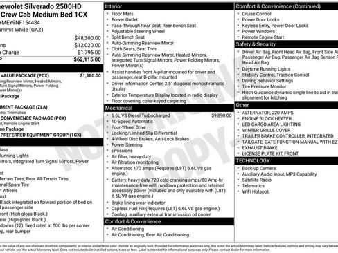 Used 2022 Chevrolet Silverado 2500 Custom w/ Custom Value Package image 4