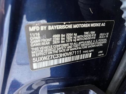 Used 2017 BMW X3 sDrive28i RWD image 25