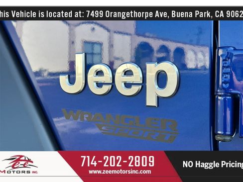 Used 2019 Jeep Wrangler Sport AWD/4WD image 56