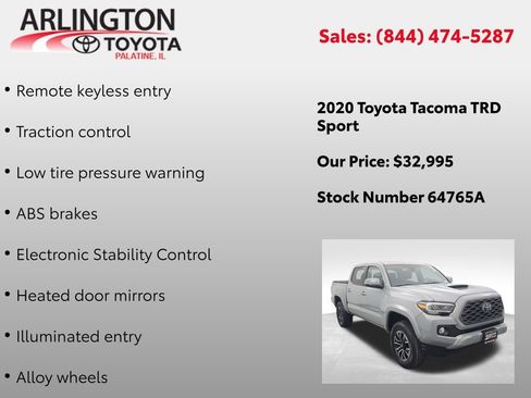Used 2020 Toyota Tacoma TRD Sport image 7