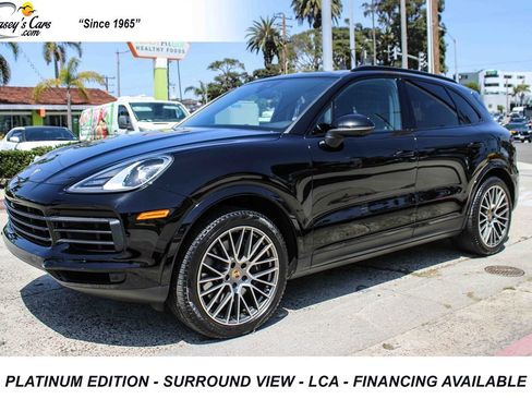 Used 2023 Porsche Cayenne Platinum Edition image 1