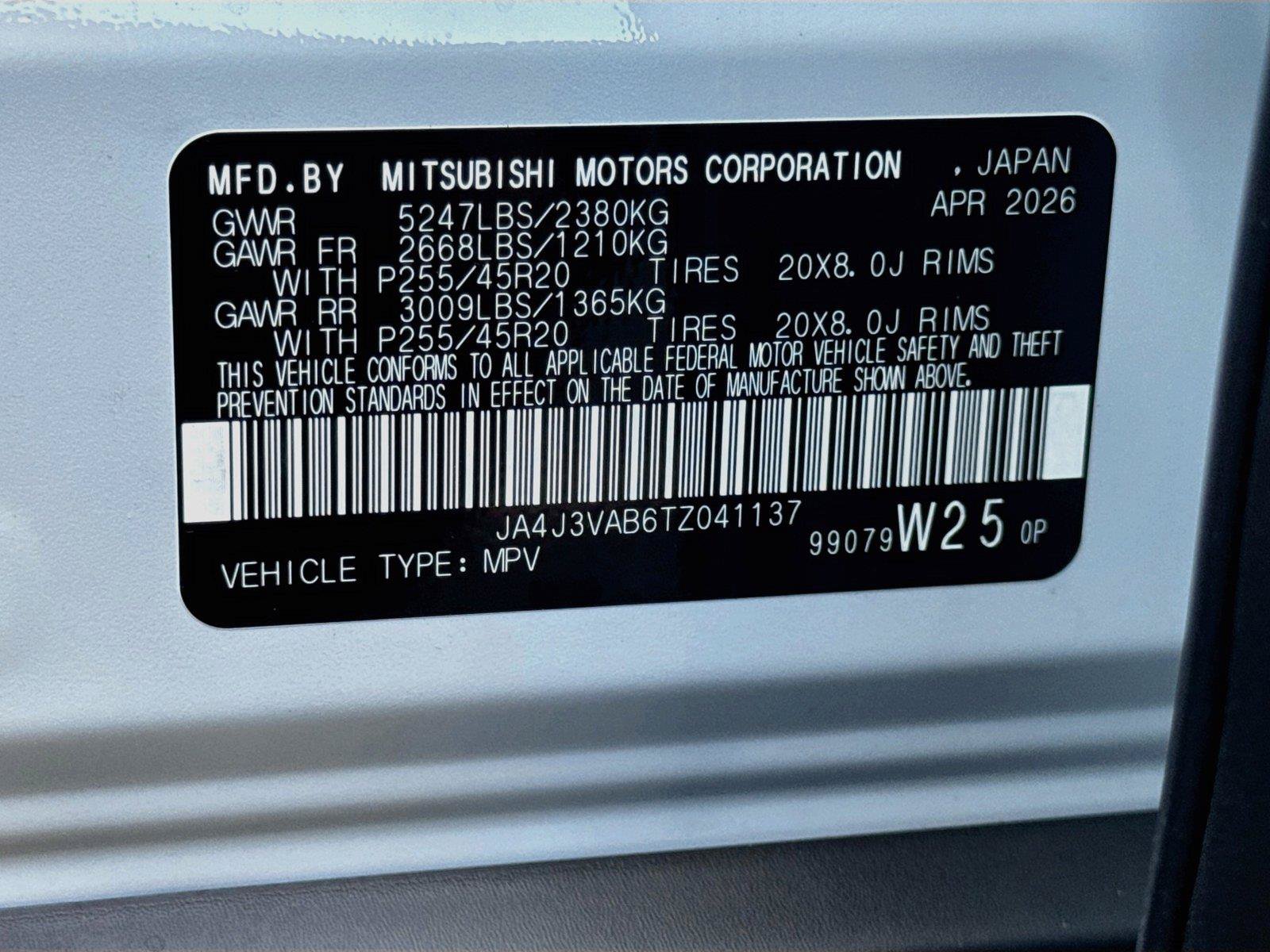 New 2026 Mitsubishi Outlander SE FWD image 37