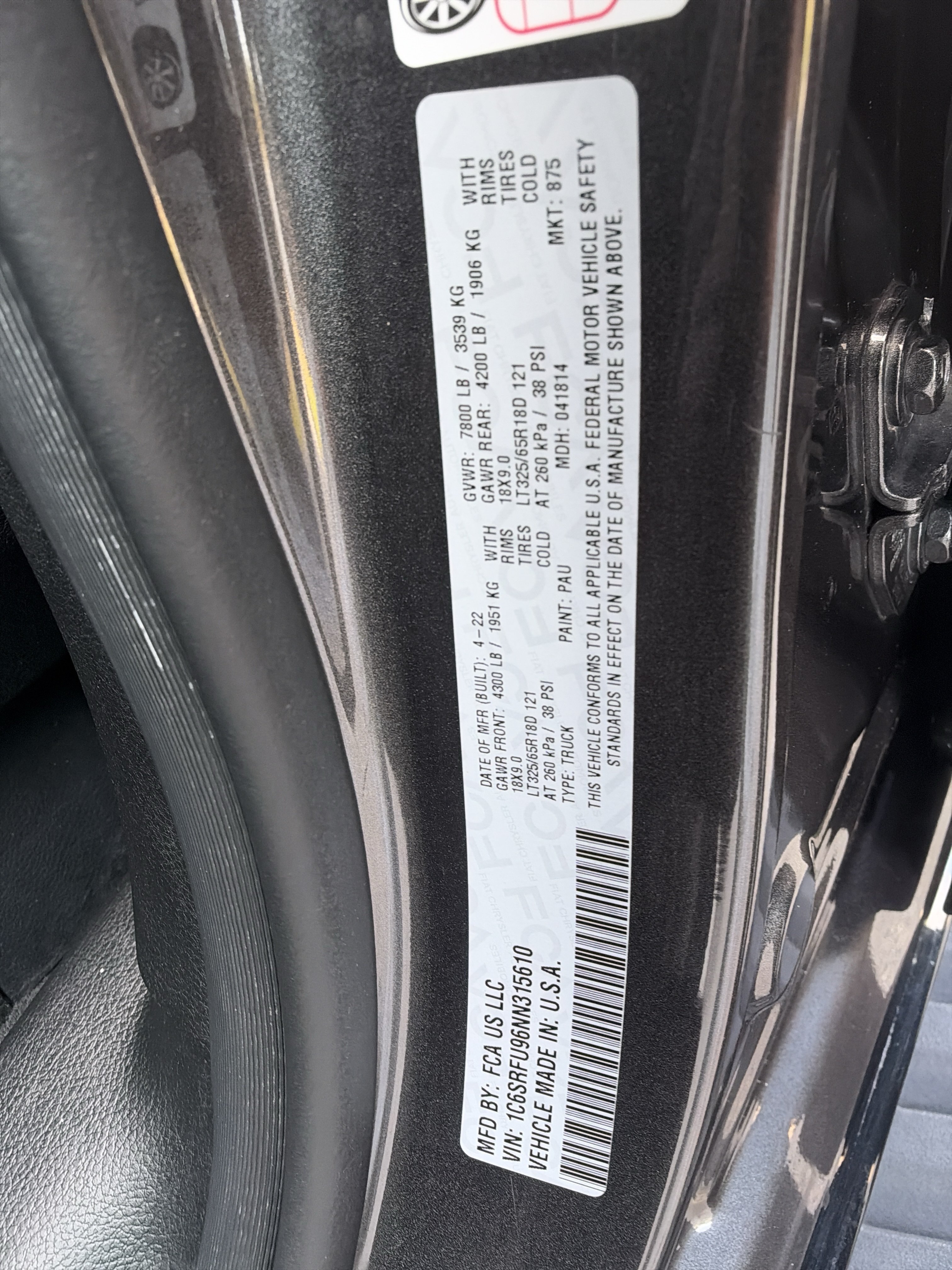 Used 2022 RAM 1500 TRX w/ TRX Level 2 Equipment Group AWD/4WD image 34