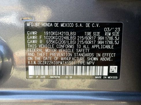 Used 2023 Honda HR-V LX image 28