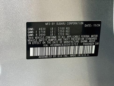 Used 2025 Subaru Legacy Premium AWD/4WD image 29