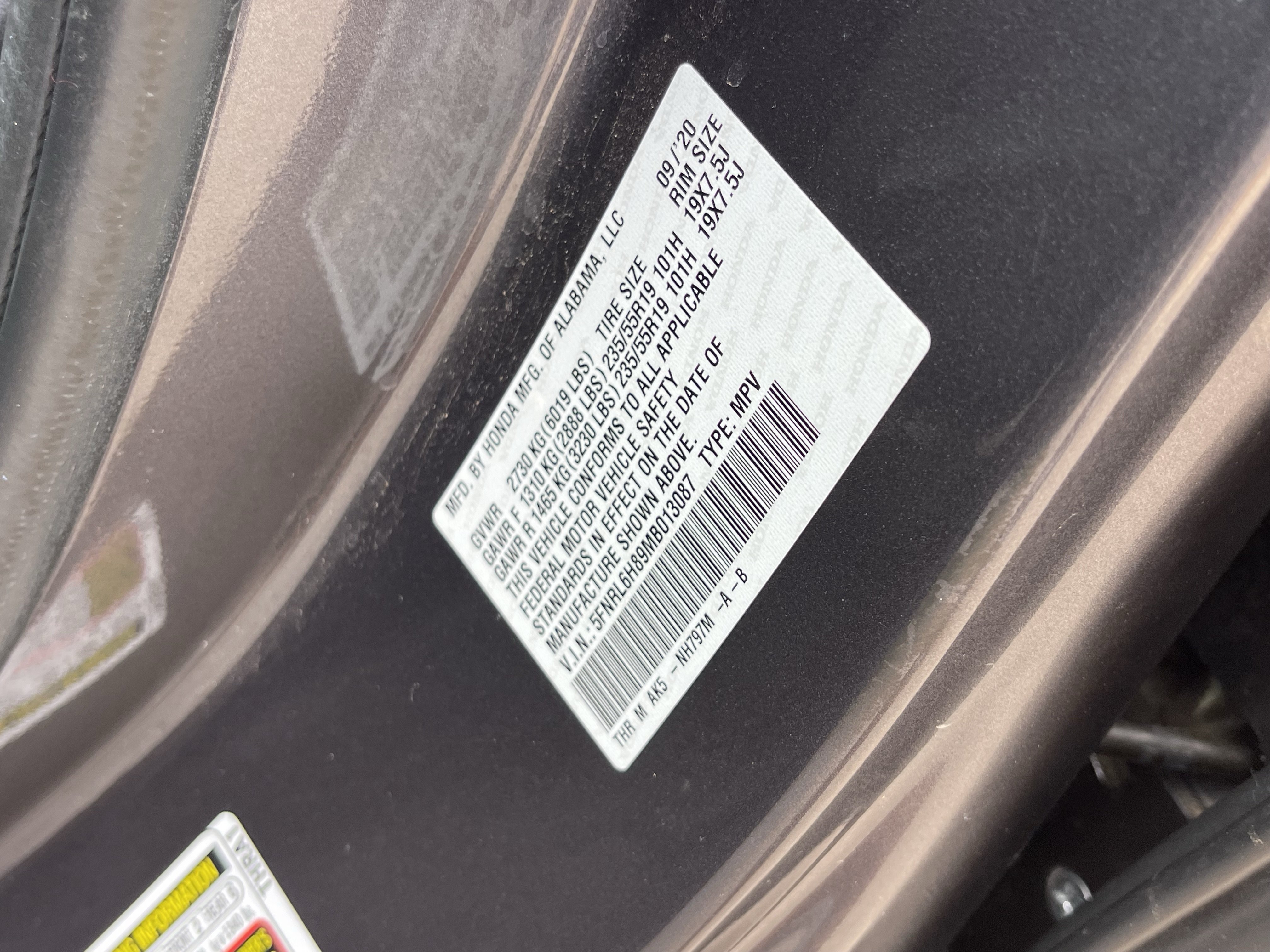 Used 2021 Honda Odyssey Touring image 33