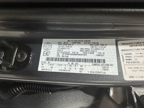 Used 2022 Ford F150 Lariat w/ Equipment Group 502A High AWD/4WD image 43