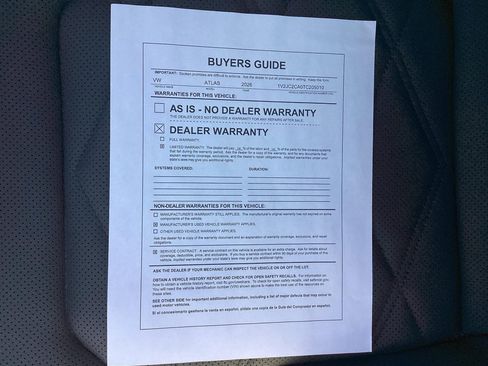 Certified 2026 Volkswagen Atlas Cross Sport SE w/ Panoramic Sunroof Package FWD image 33