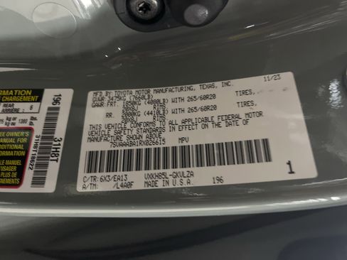 Used 2024 Toyota Sequoia SR5 image 29