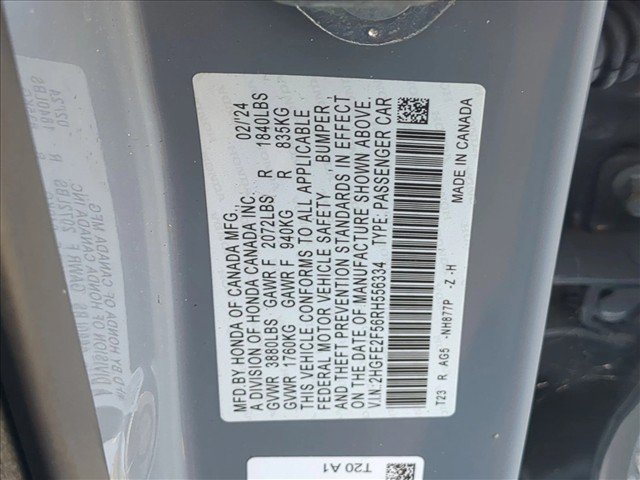 Used 2024 Honda Civic Sport image 21