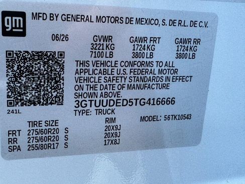 New 2026 GMC Sierra 1500 SLT w/ SLT Premium Plus Package AWD/4WD image 21