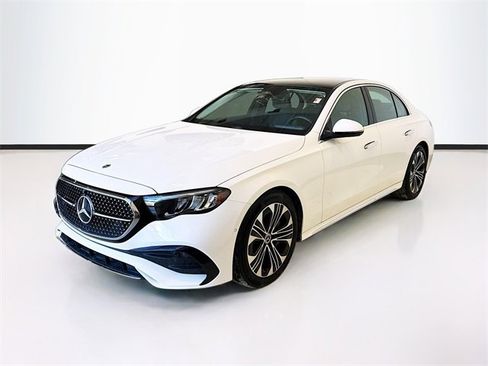Used 2025 Mercedes-Benz E 450 4MATIC Sedan w/ Winter Package image 1