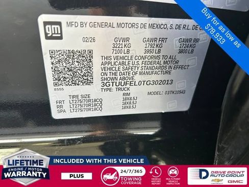 New 2026 GMC Sierra 1500 AT4X w/ LPO, Black Badging Package AWD/4WD image 28