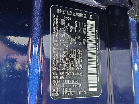 New 2026 Nissan Rogue Platinum w/ Platinum Premium Package image 19