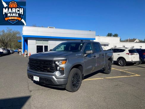 New 2026 Chevrolet Silverado 1500 Custom w/ Turbomax Blackout Package AWD/4WD image 3