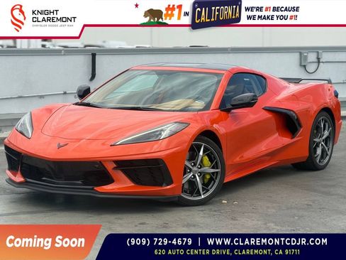 Used 2020 Chevrolet Corvette Stingray Premium Cpe w/ 3LT Preferred Equipment Group RWD image 1
