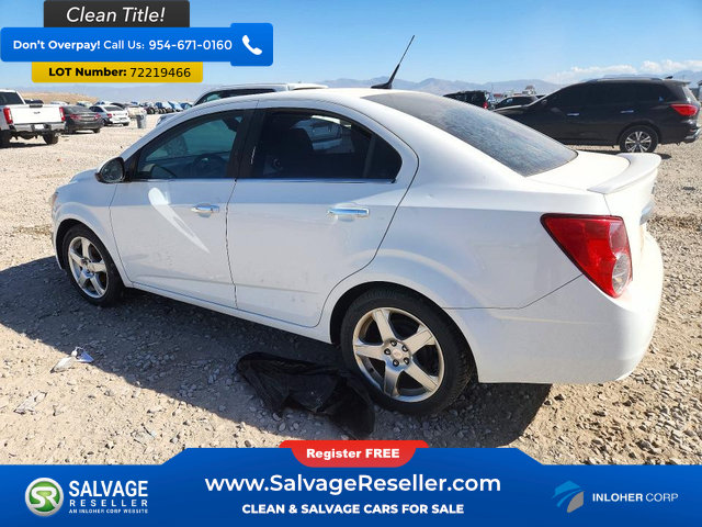 Used 2014 Chevrolet Sonic LTZ FWD image 3