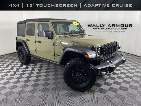 Used 2025 Jeep Wrangler Unlimited Sport AWD/4WD image 1