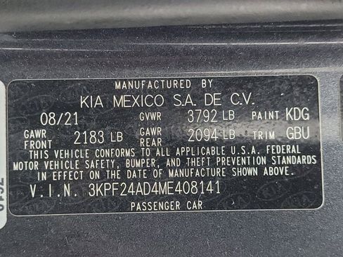 Used 2021 Kia Forte LXS FWD image 33