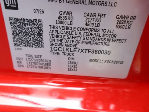 New 2026 Chevrolet Silverado 2500 W/T w/ WT Convenience Package AWD/4WD image 15