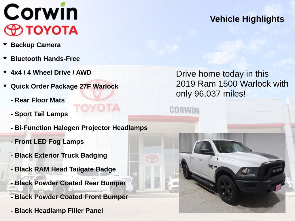 Used 2019 RAM 1500 Warlock AWD/4WD image 7